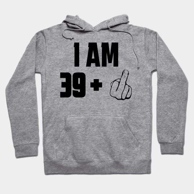 40th birthday 40 years old Hoodie by Circle Project